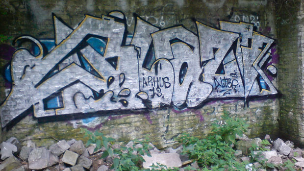 dansk graffiti ulovligt