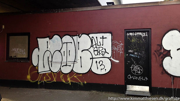dansk graffiti ulovlig